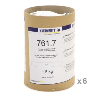 761.7 Reinigungsmasse Karton mit 6 Hülsen je 1,5 kg