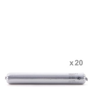 594.0 N Silikon Dichtstoff, Suprasil - farblos Karton mit 20 Beutel je 0,618 kg