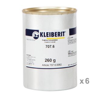 707.6.00 PUR Kantenschmelzklebstoff - natur Karton mit 6 Aludosen je 0,26 kg